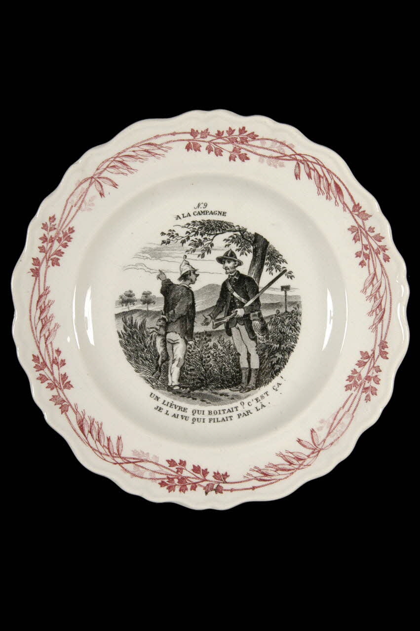 assiette plate 1965.73.10 Photo
