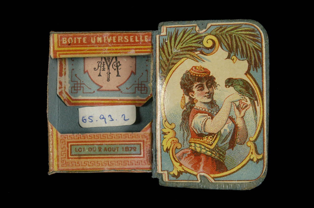 boîte d'allumettes 1965.93.2 Photo