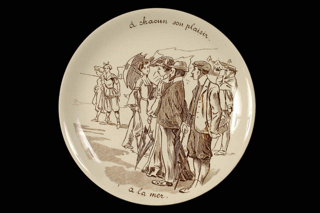 assiette plate 1965.95.10 Photo