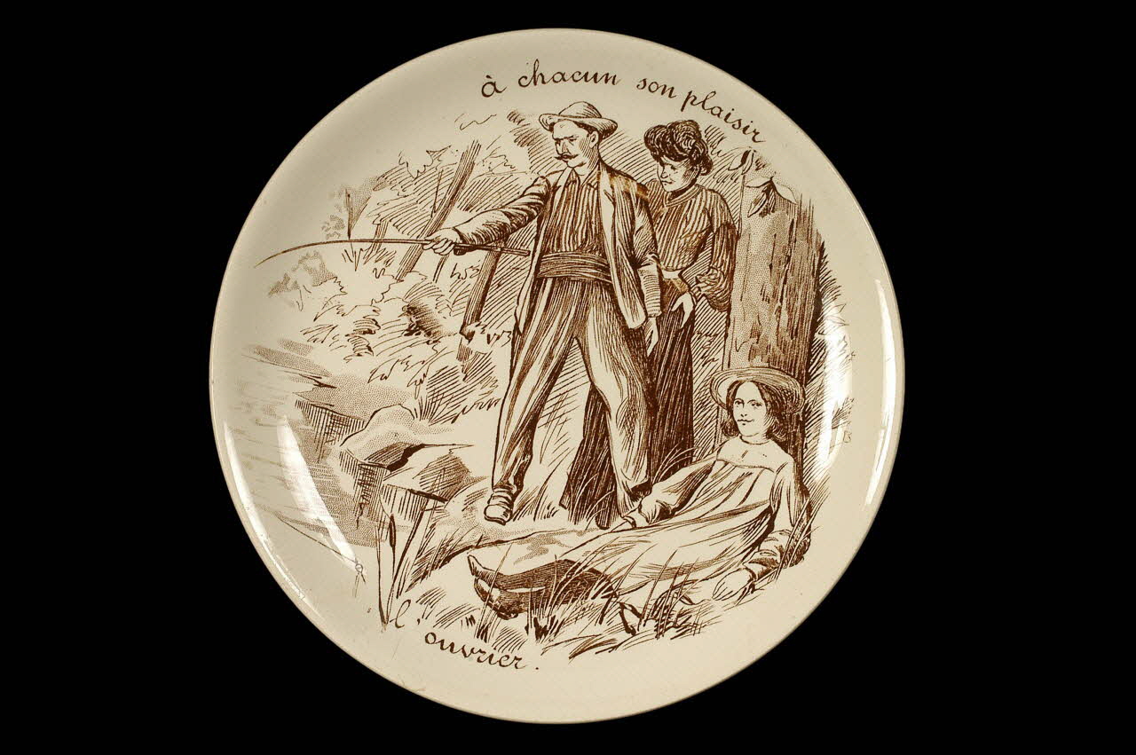 assiette plate 1965.95.11 Photo
