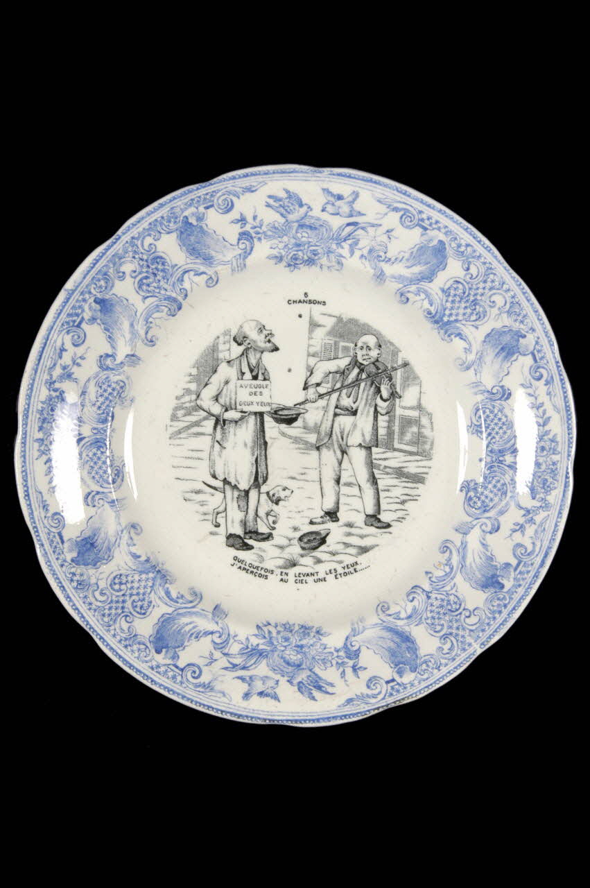 assiette plate 1966.16.10 Photo