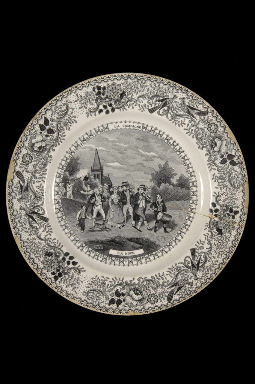 assiette plate 1966.16.3 Photo
