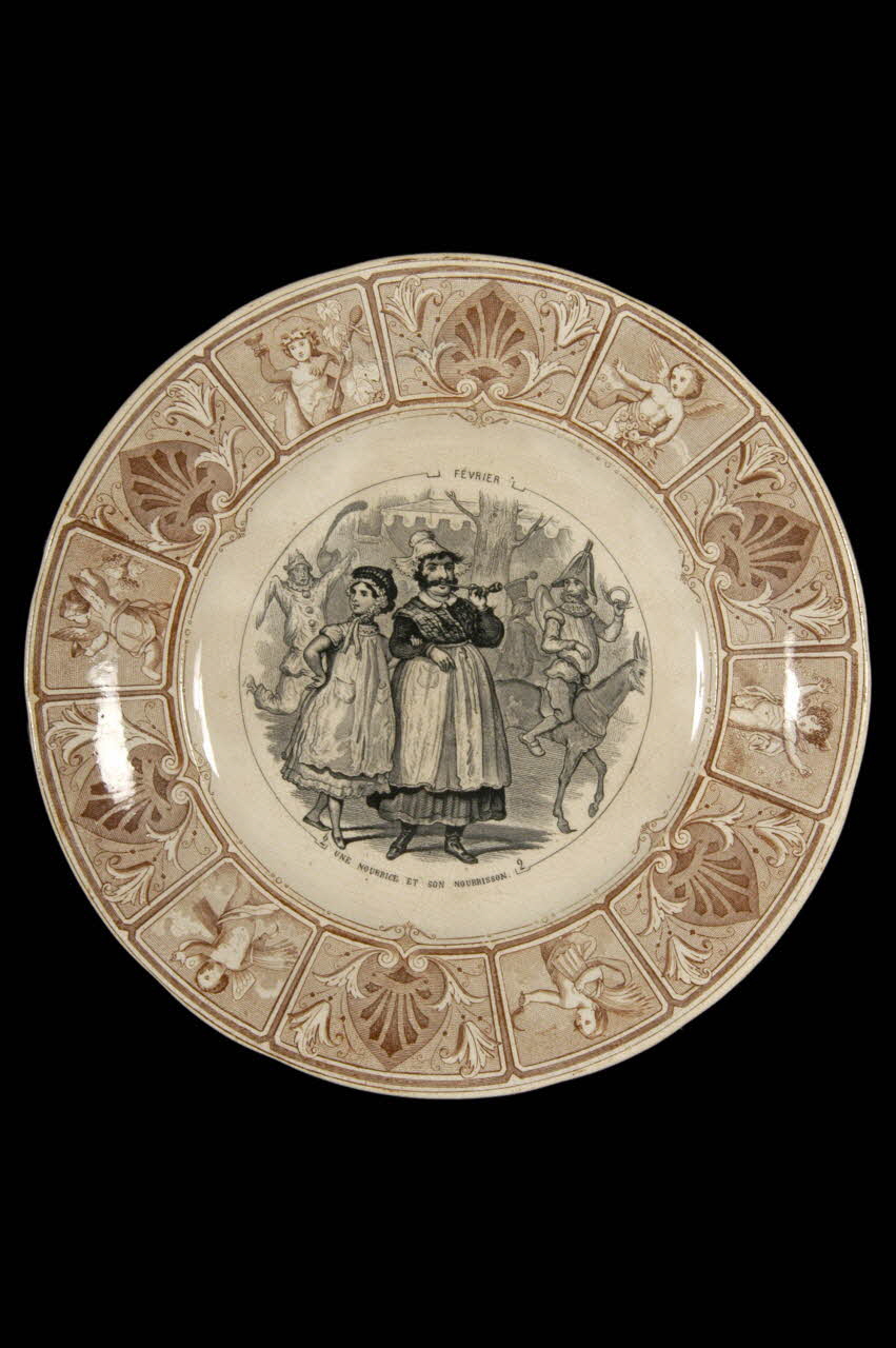 assiette plate 1966.4.1 Photo