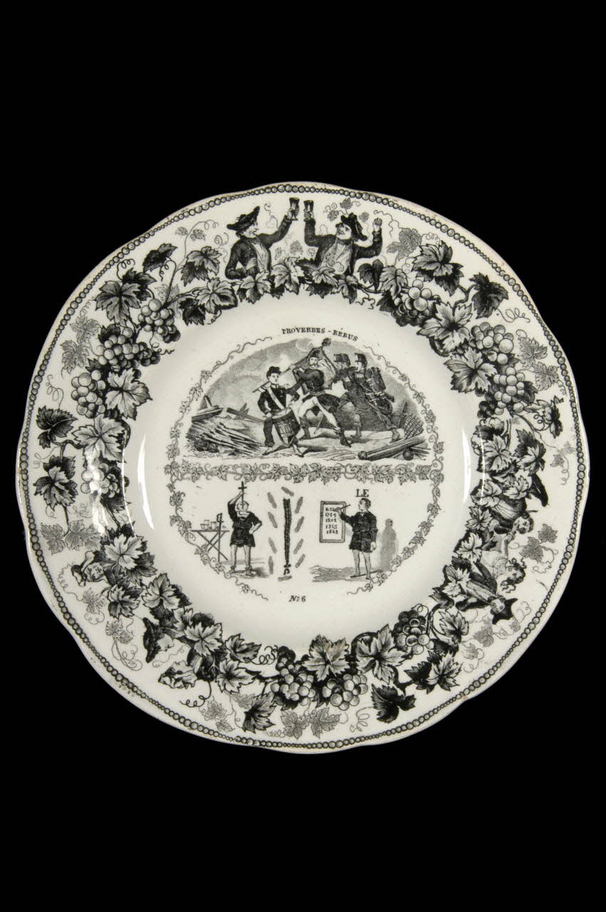 assiette plate 1966.4.6 Photo