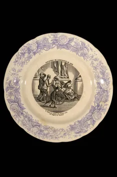 assiette Île-de-France, France 1850-1900 1967.144.12 Photo