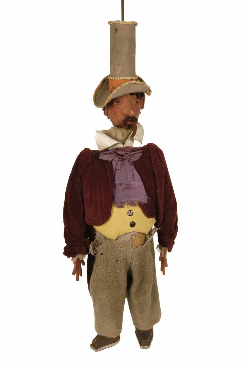 Adrien G. De Keyser marionnette à tringle et à fils le voisin 1950 1967.57.10 Photo