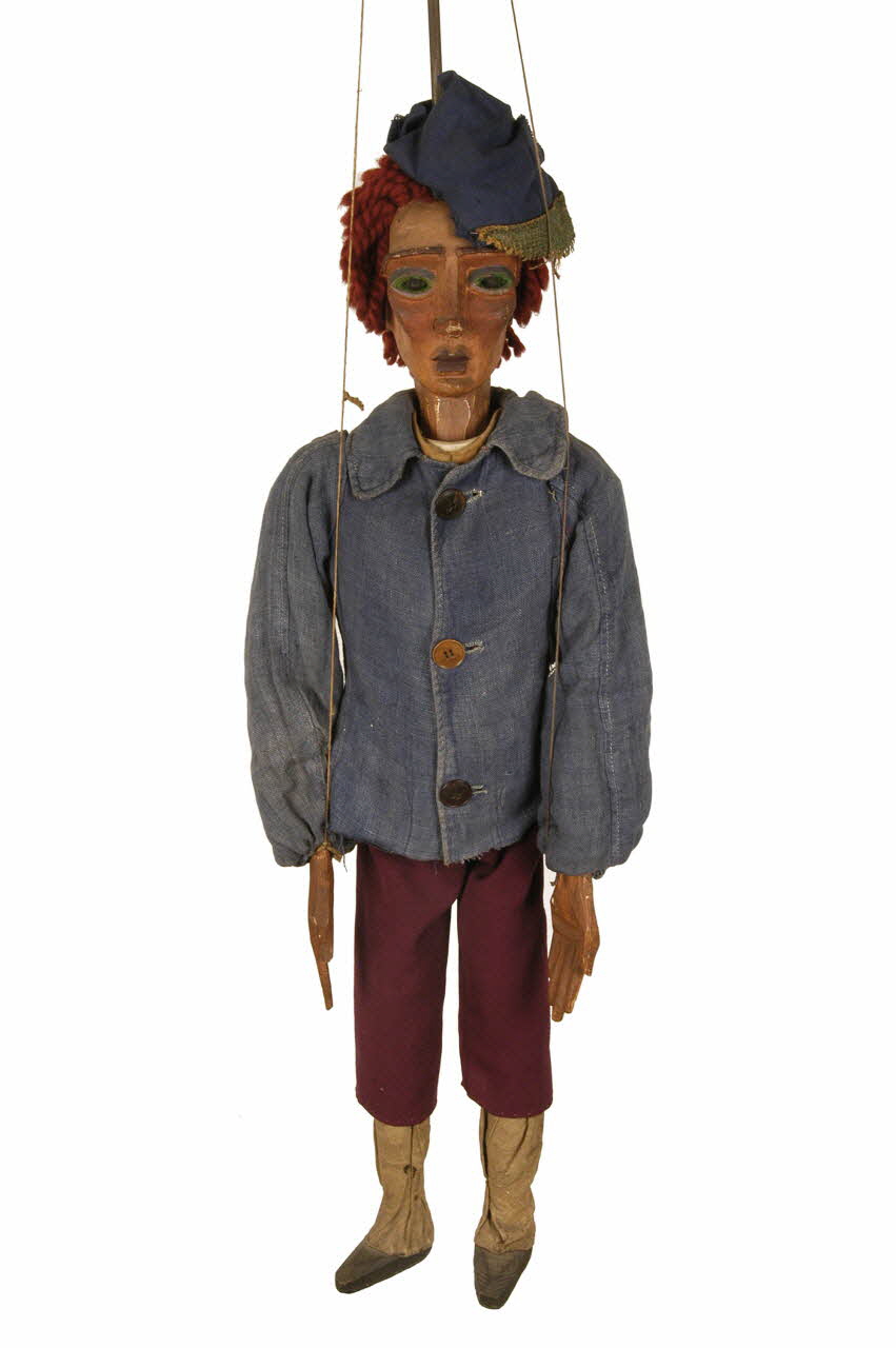 Adrien G. De Keyser marionnette à tringle et à fils Mineur Île-de-France, France 1950 1967.57.6 Photo