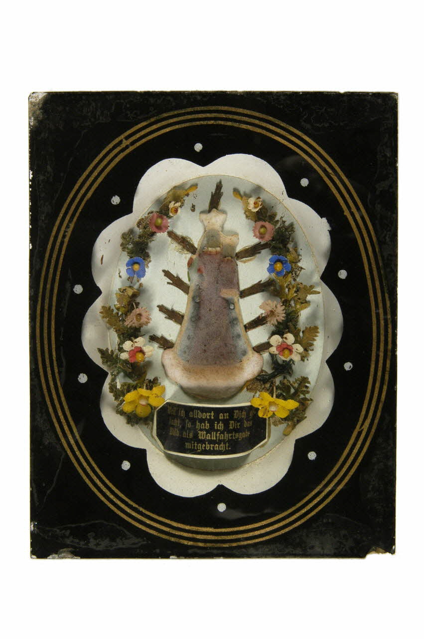 souvenir de pèlerinage du culte catholique 1880 1967.59.2 Photo