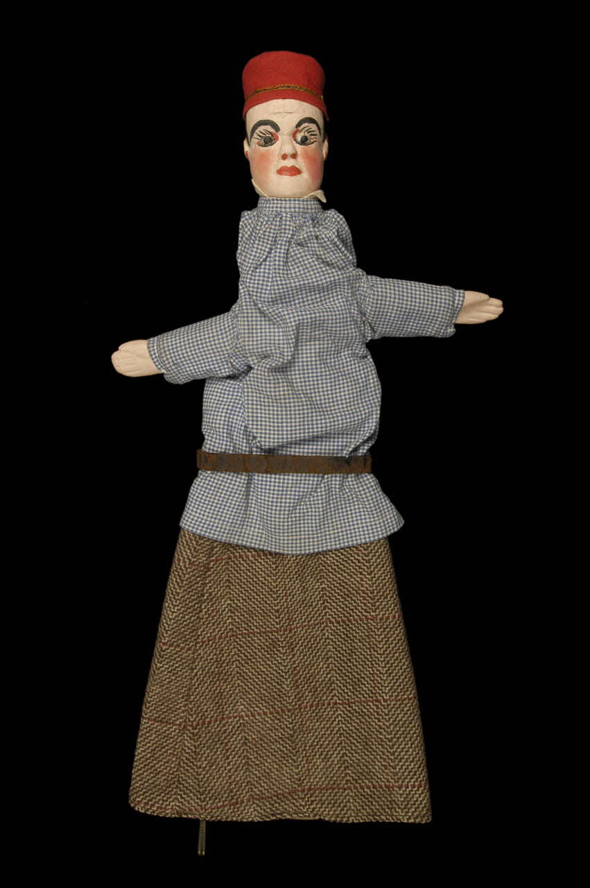 Famille Guentleur marionnette à gaine Guillaume (Guignolet) Île-de-France, France 1868-1870 1970.15.12         . Photo