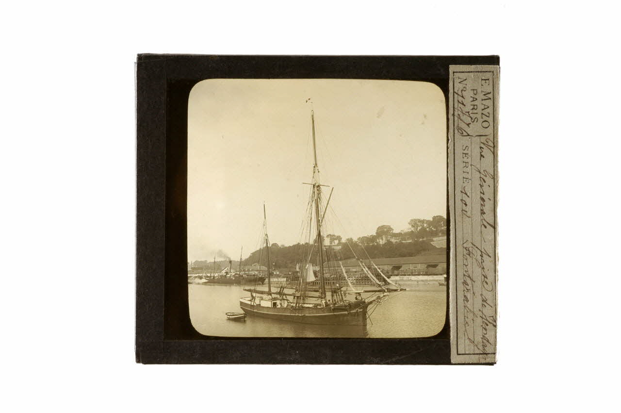 plaque de lanterne magique 1970.15.173 Photo