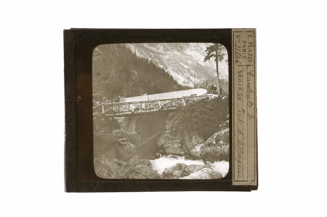 plaque de lanterne magique 1970.15.176 Photo