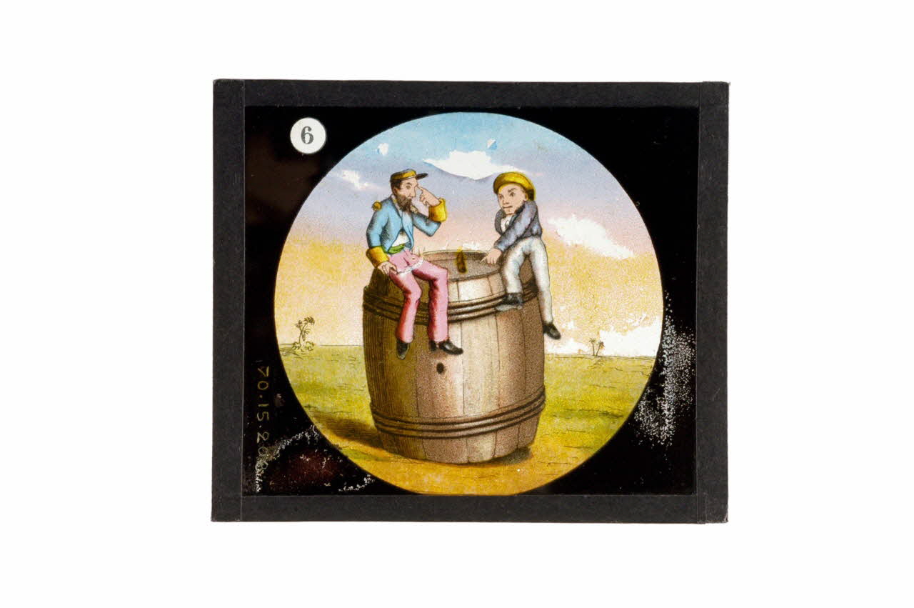 plaque de lanterne magique 1970.15.208 Photo