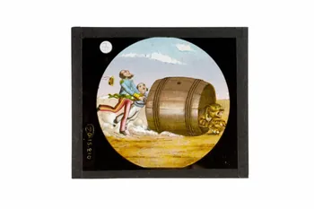 plaque de lanterne magique 1970.15.210  Photo