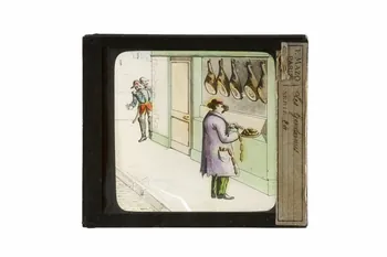 plaque de lanterne magique 1970.15.215  Photo