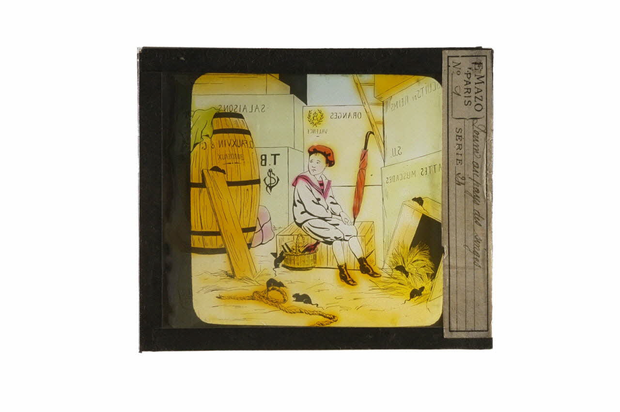 plaque de lanterne magique 1970.15.221 Photo