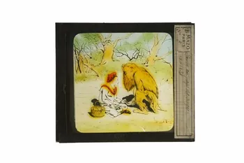 plaque de lanterne magique 1970.15.223  Photo