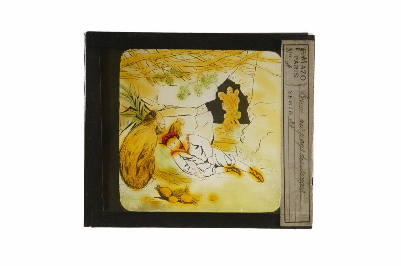 plaque de lanterne magique 1970.15.224 Photo