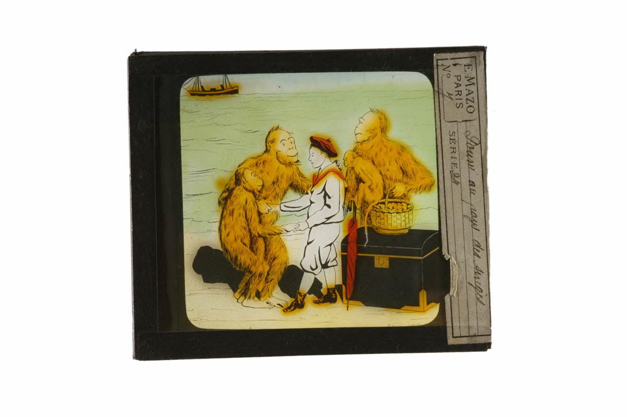 plaque de lanterne magique 1970.15.227 Photo