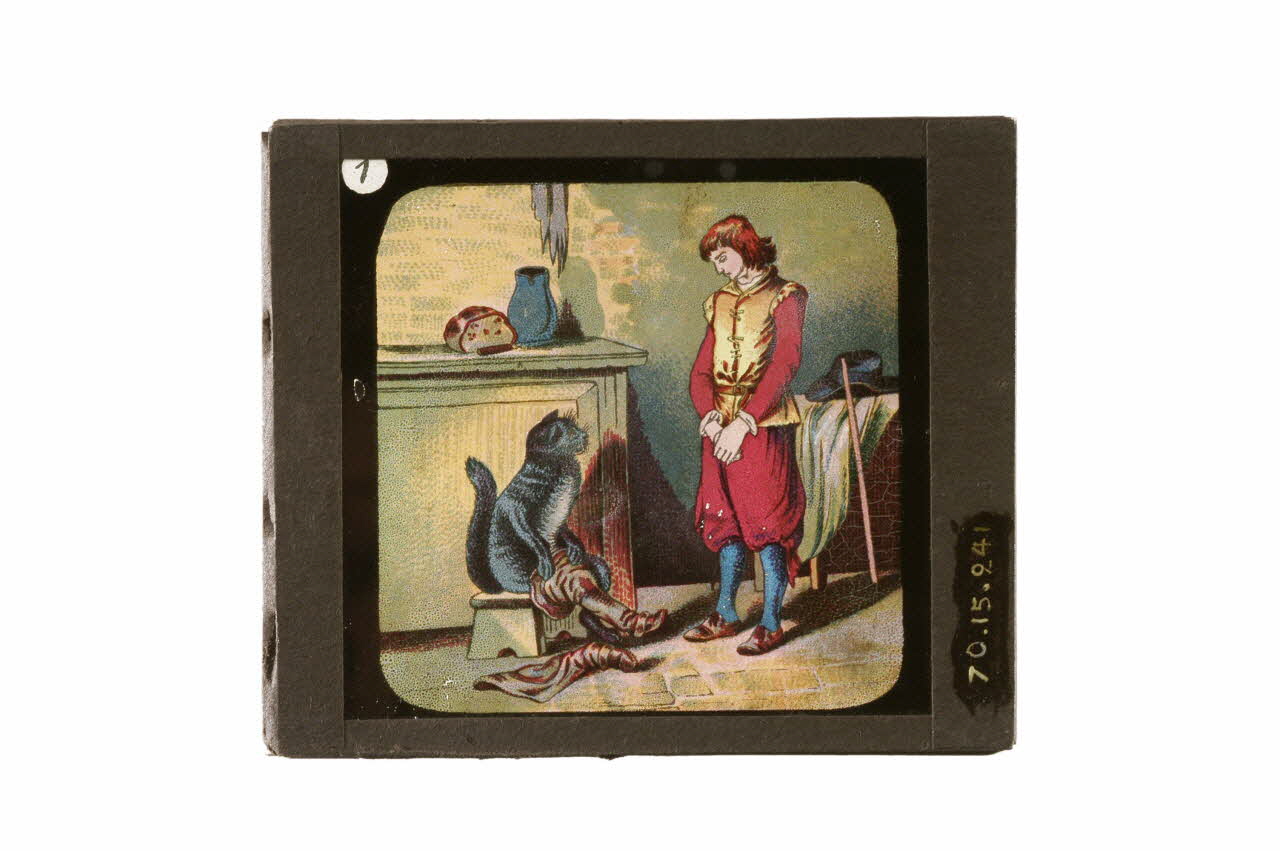 plaque de lanterne magique 1970.15.241 Photo