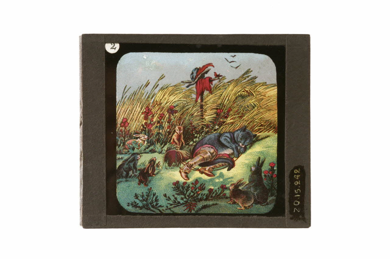 plaque de lanterne magique 1970.15.242 Photo