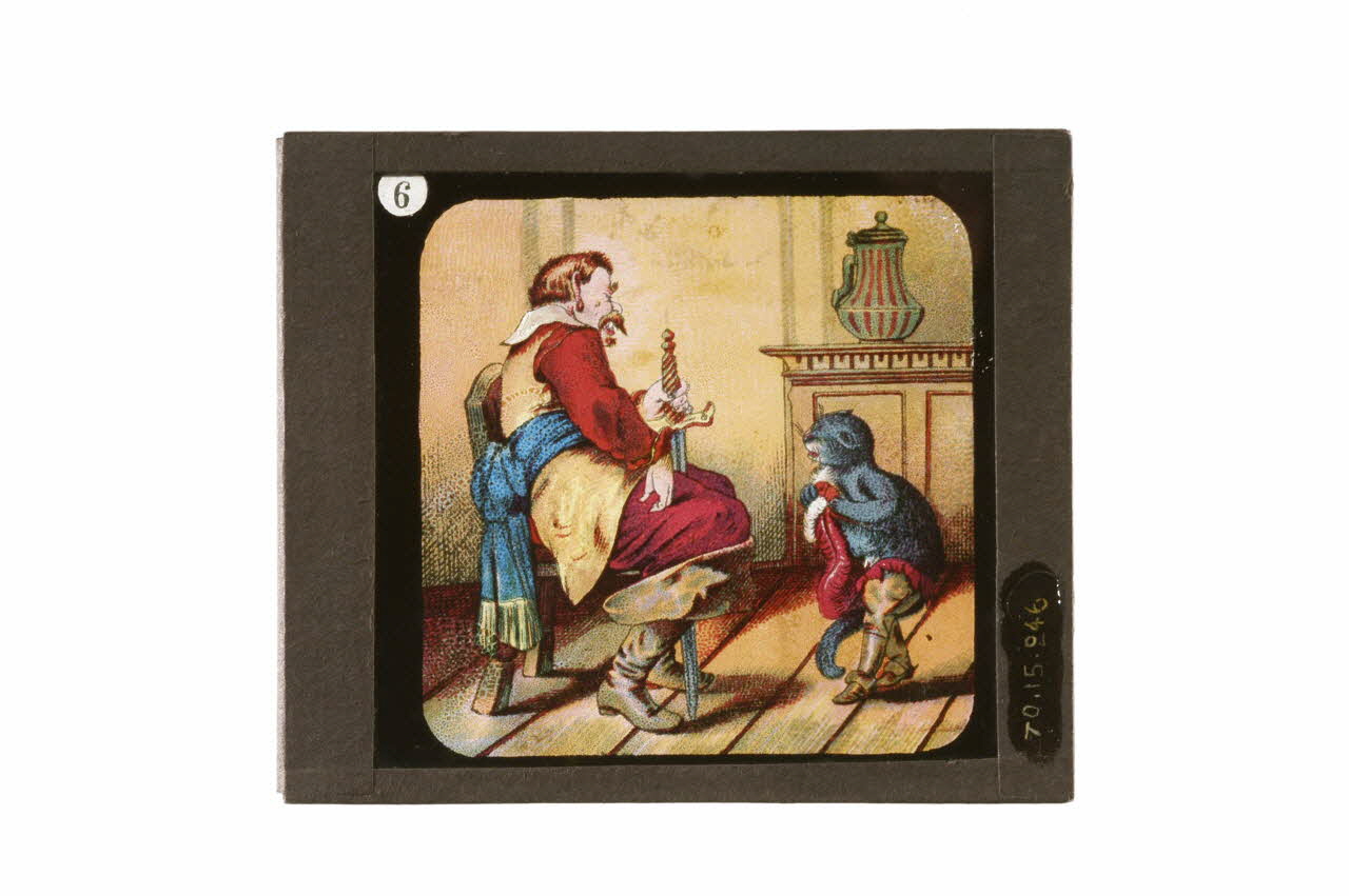 plaque de lanterne magique 1970.15.246 Photo