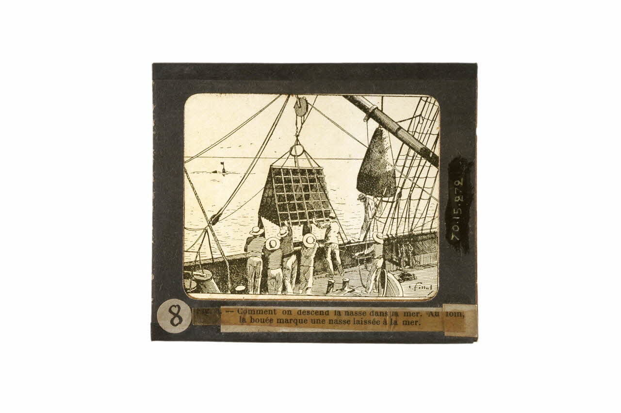 plaque de lanterne magique 1970.15.272 Photo