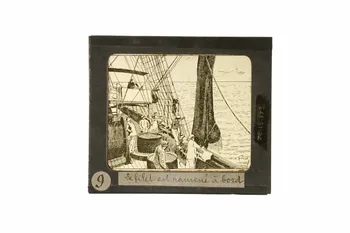 plaque de lanterne magique 1970.15.273 Photo