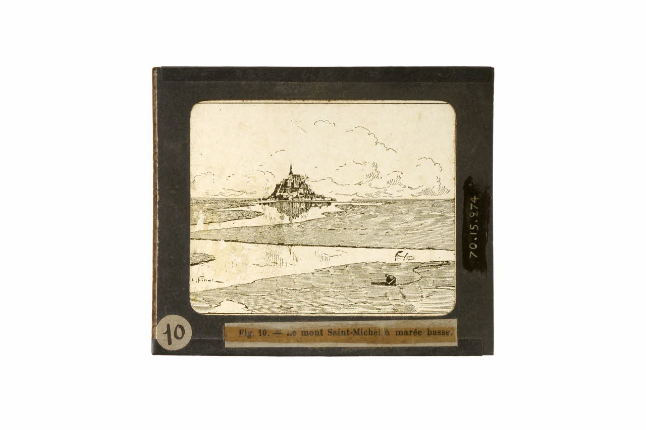 plaque de lanterne magique 1970.15.274 Photo