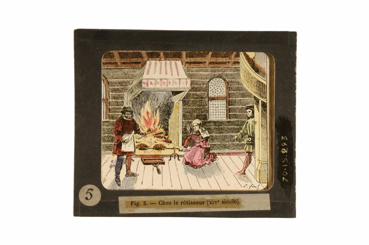 plaque de lanterne magique 1970.15.293 Photo