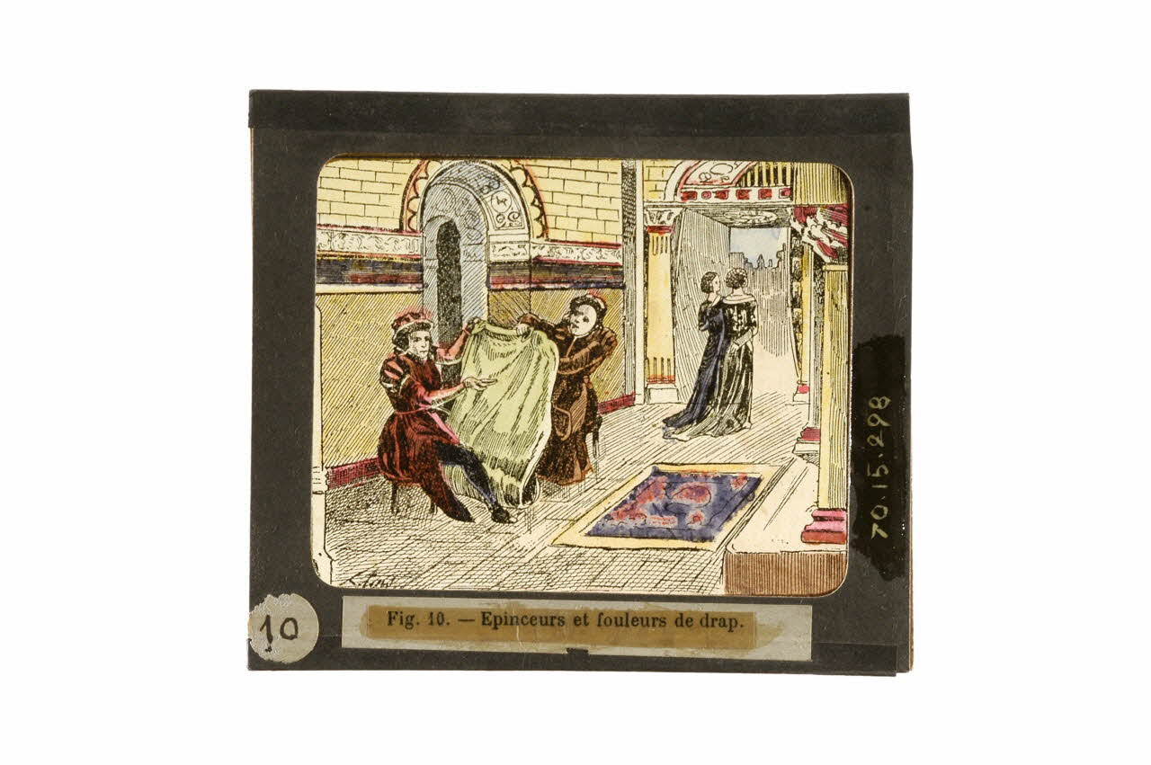 plaque de lanterne magique 1970.15.298 Photo