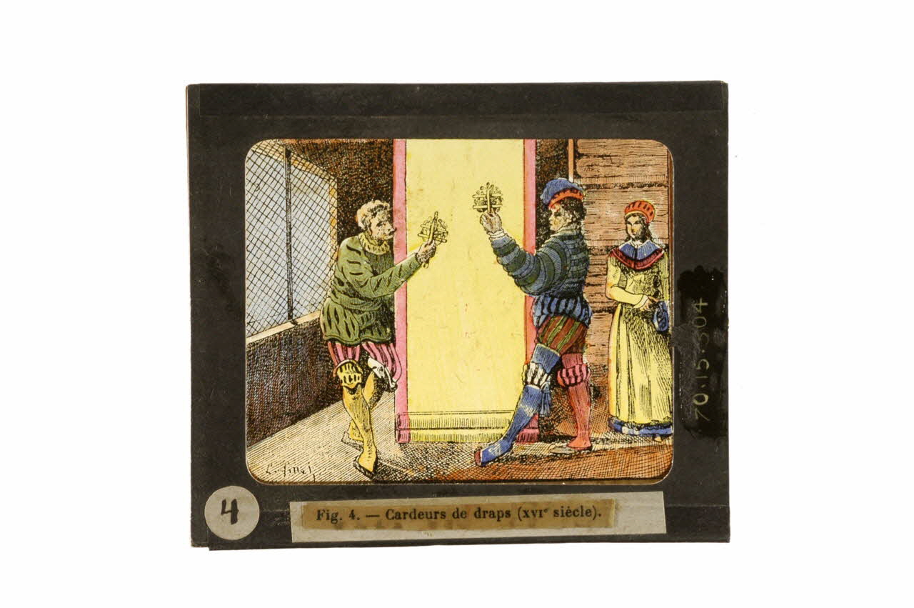 plaque de lanterne magique 1970.15.304 Photo