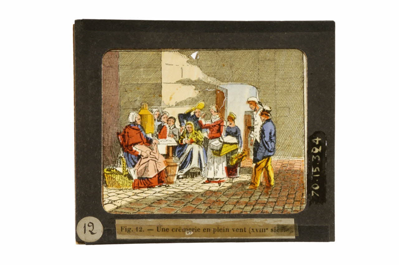 plaque de lanterne magique 1970.15.324 Photo