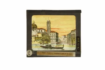 plaque de lanterne magique 1970.15.350 Photo