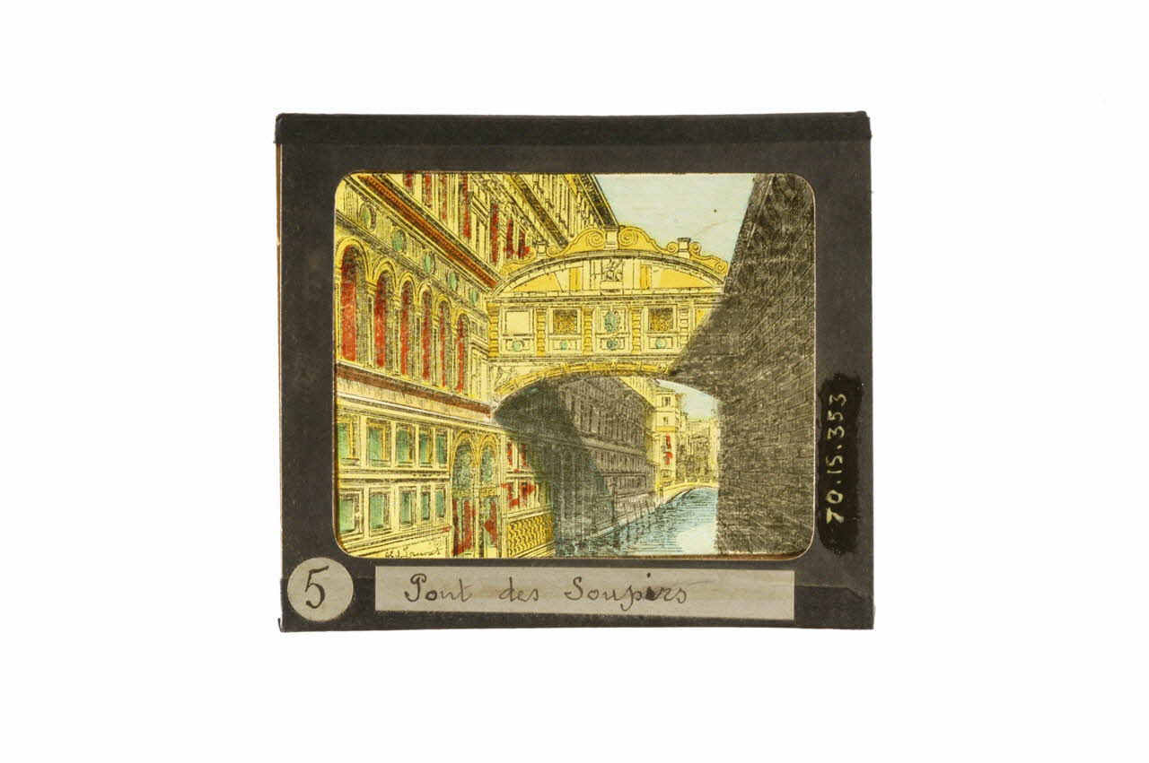 plaque de lanterne magique 1970.15.353 Photo