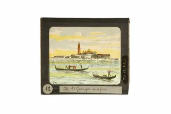 plaque de lanterne magique 1970.15.360 Photo