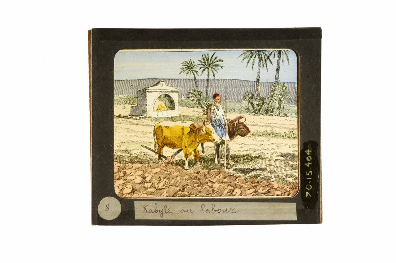 plaque de lanterne magique 1970.15.404 Photo