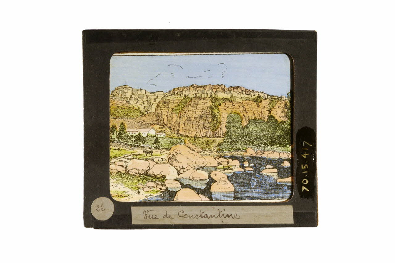 plaque de lanterne magique 1970.15.417 Photo