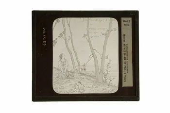 plaque de projection Va délivrer Orléans et faire sacrer le roi à Reims 1970.15.59 Photo