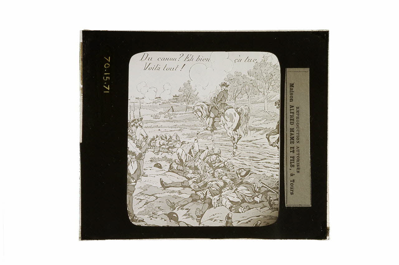 plaque de projection 1970.15.71 Photo