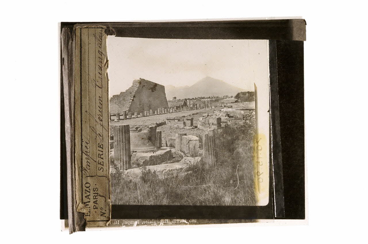 plaque de projection Pompéi 1970.15.90 Photo