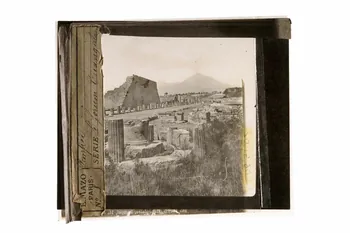 plaque de projection Pompéi 1970.15.90  Photo