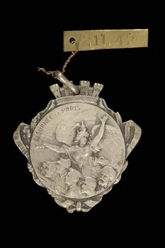 Armand Bargas MEDAILLE COMMEMORATIVE 1916/7/14 1972.11.42 Photo