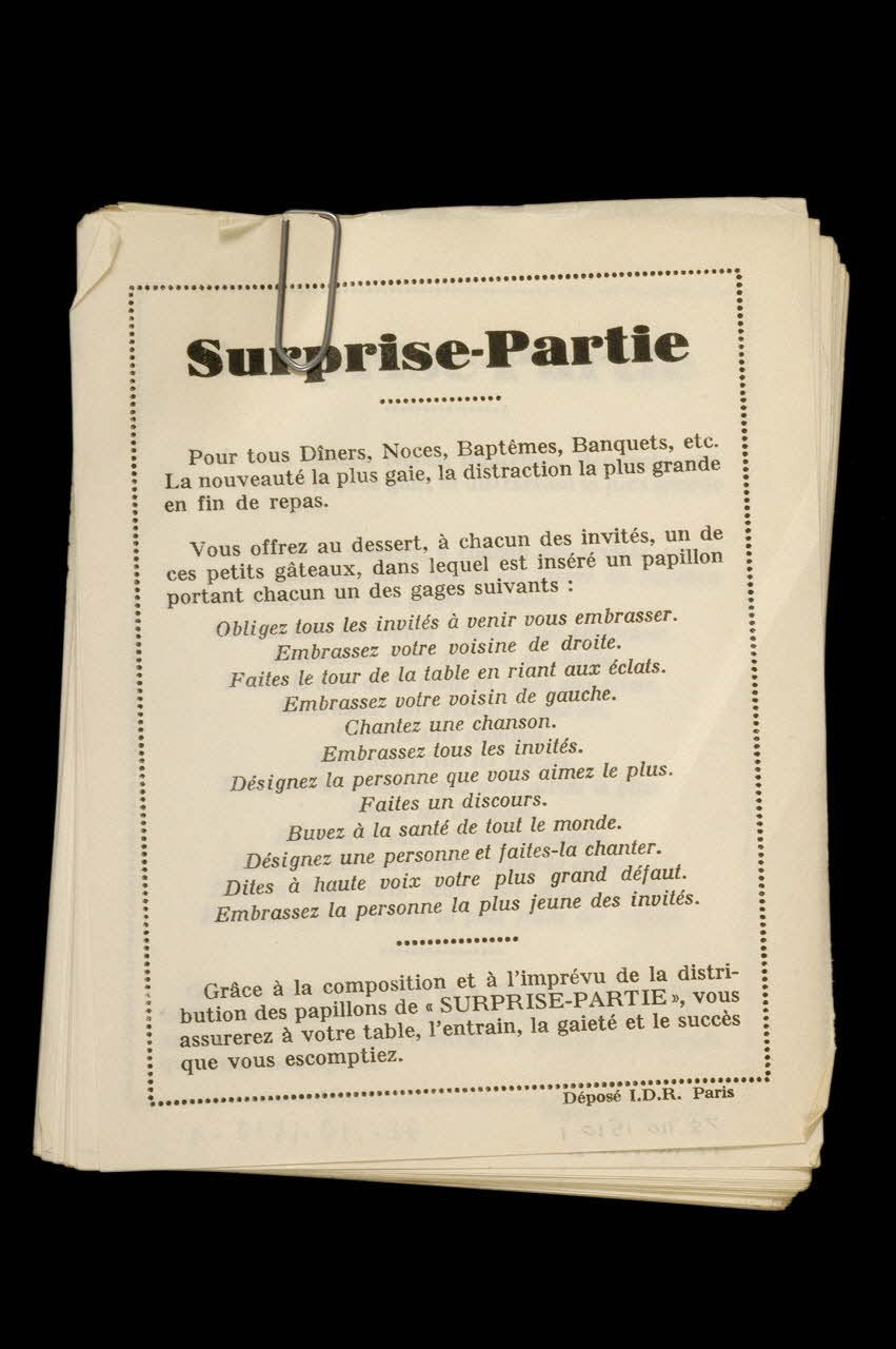 farces et attrapes 1972.110.1510.1-70 Photo