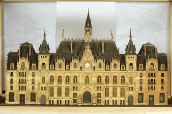 Ch Fauquinon chef-d'oeuvre de charcutier hôtel de ville de Mézières Champagne-Ardenne, France 1931 1972.135.1 Photo Mucem