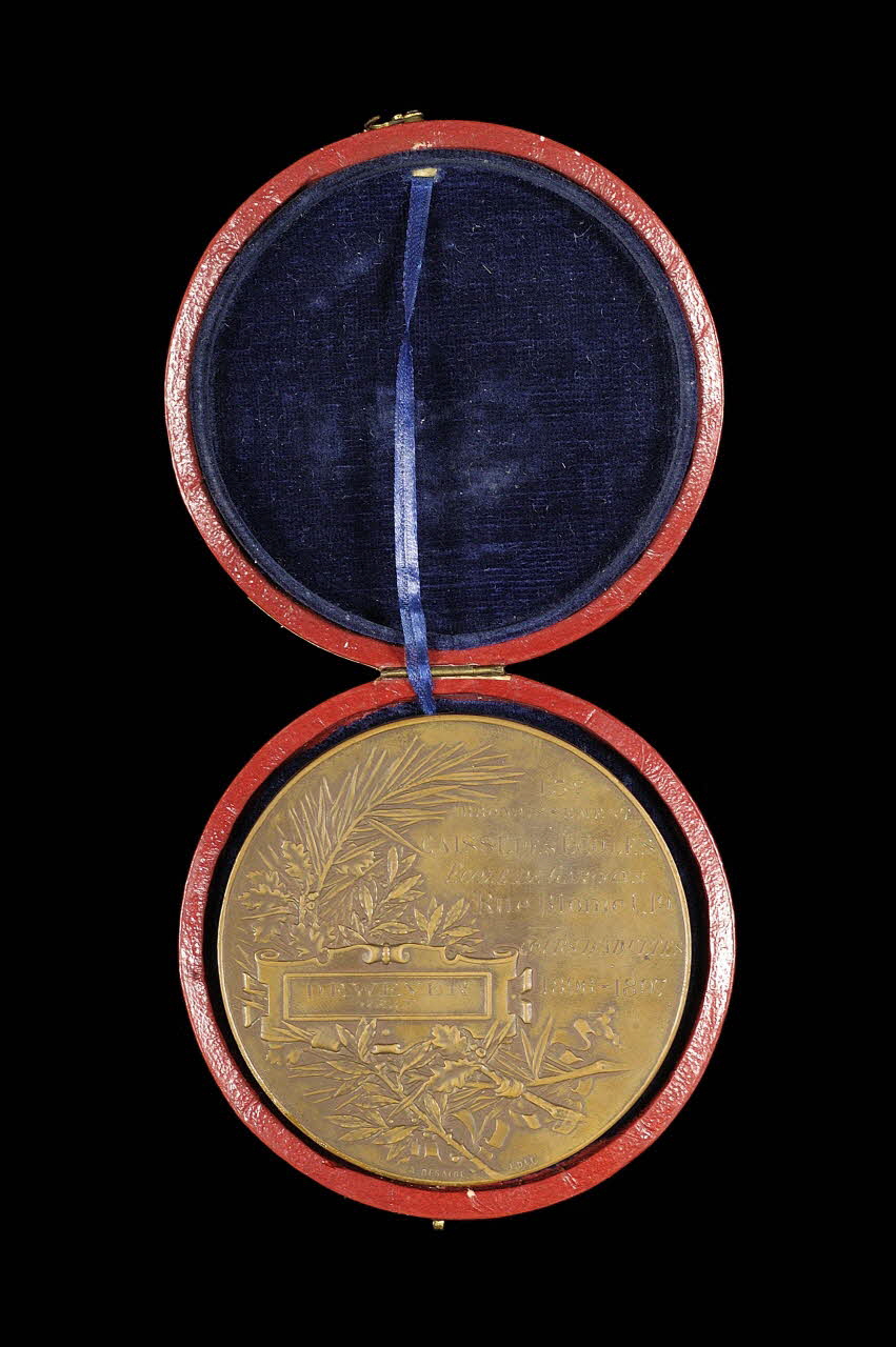 Oscar L. Roty ; A Desaide MEDAILLE 1896-1897 1972.87.13.1-2 Photo