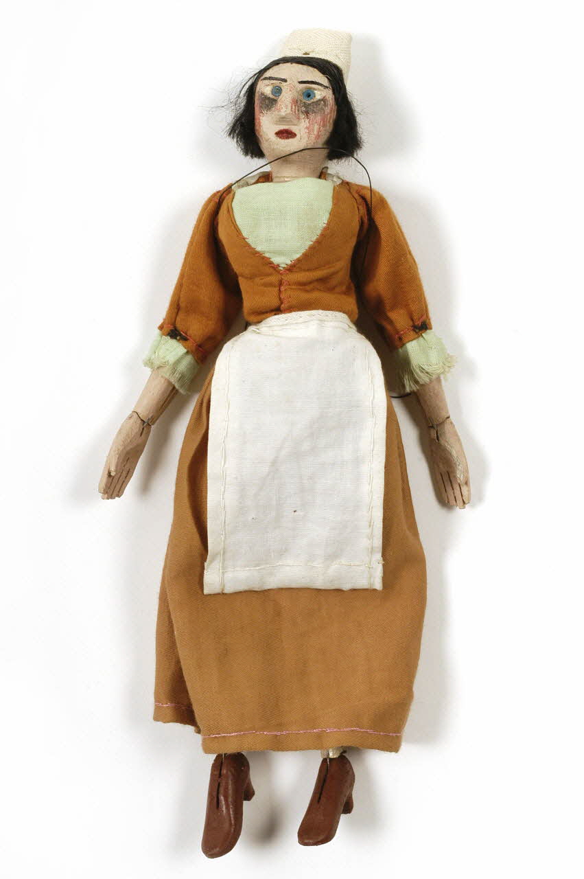 Maurice Graziani marionnette à fils femme bretonne Île-de-France, France 1935-1945 1973.62.41 Photo