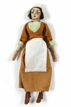 Maurice Graziani marionnette à fils femme bretonne Île-de-France, France 1935-1945 1973.62.41  Photo