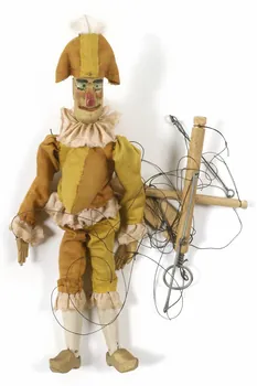 Maurice Graziani marionnette à fils Polichinelle Île-de-France, France 1935-1945 1973.62.56  Photo