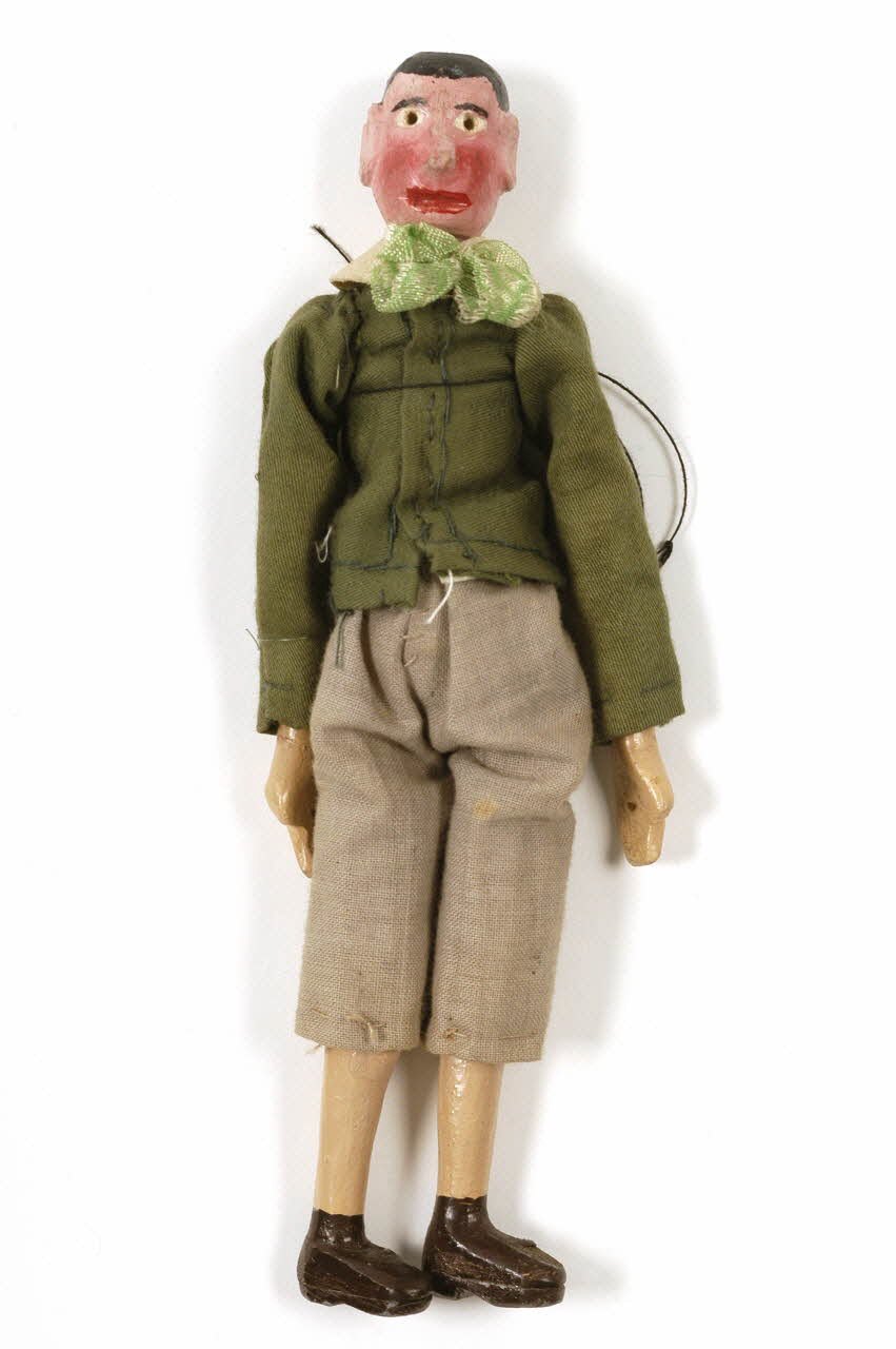 Maurice Graziani marionnette à fils Petit garçon Île-de-France, France 1935-1945 1973.62.8 Photo