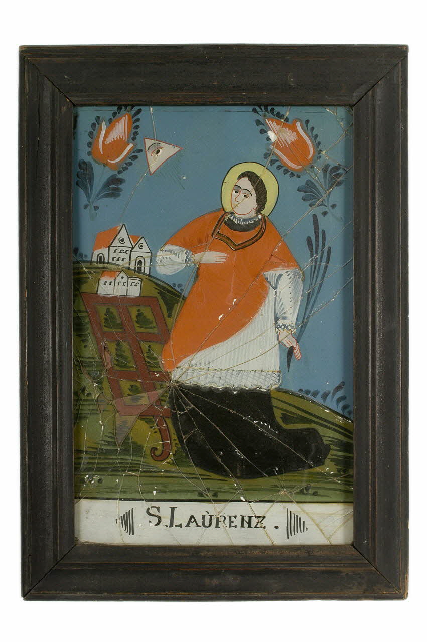 peinture sous verre DMH1973.17.189 Photo